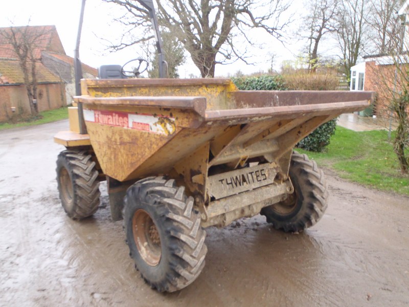 Thwaites Alldrive 3 tonne site dumper for sale