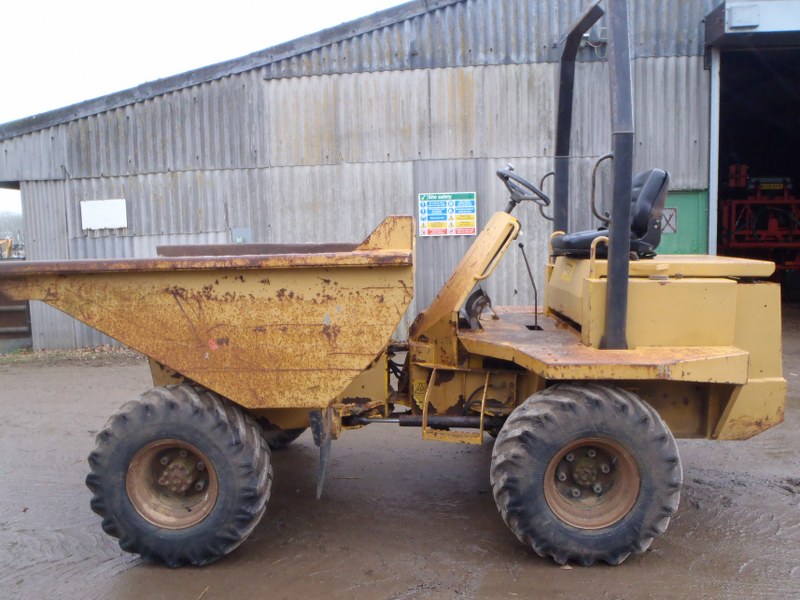 Thwaites Alldrive 3 tonne site dumper for sale