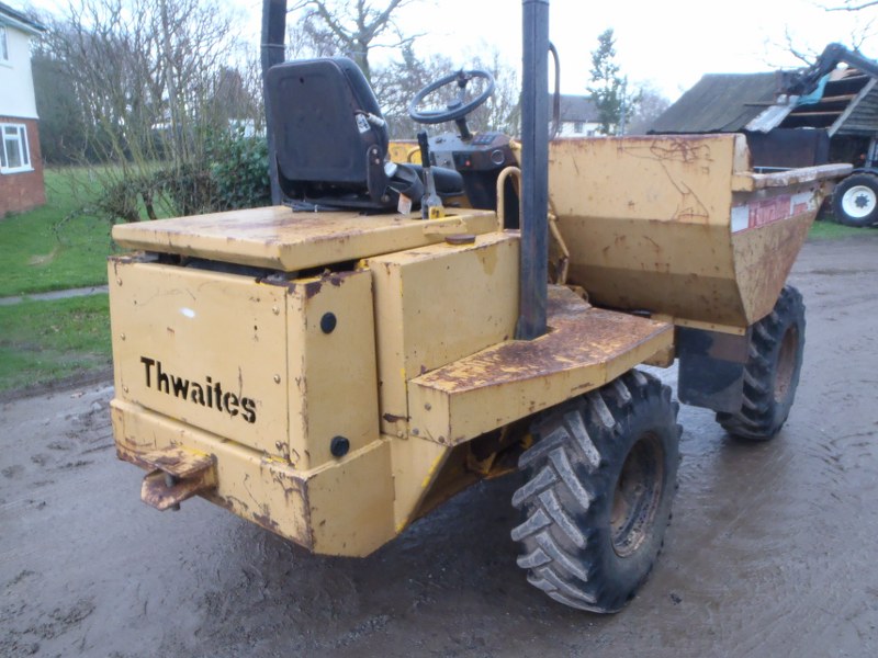 Thwaites Alldrive 3 tonne site dumper for sale