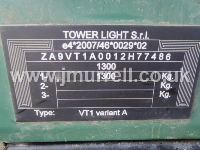 VT1 Lighting tower for sale