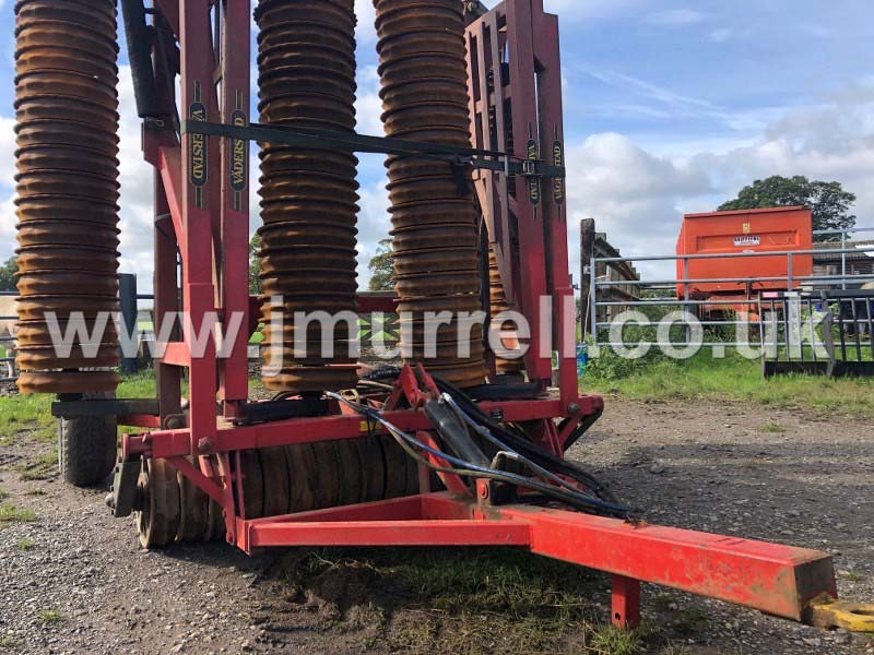 Vaderstad 10m hydraulic folding rib rolls for sale