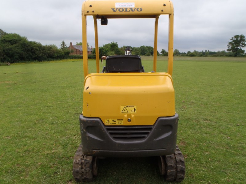 Volvo EC15BXTU Mini Digger