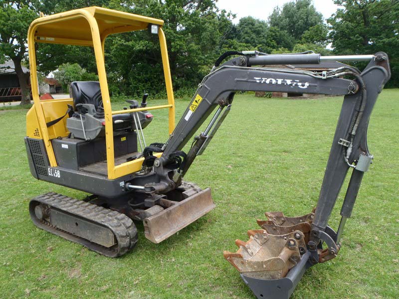 Volvo EC15BXTU Mini Digger