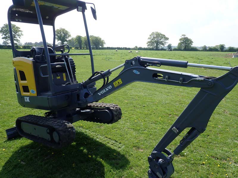 Volvo EC18C Mini Digger for sale