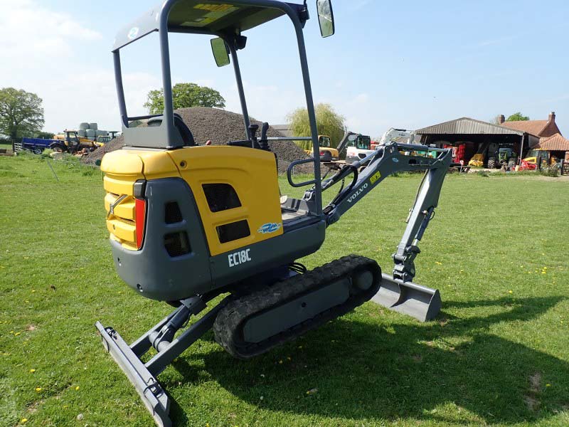 Volvo EC18C Mini Digger for sale