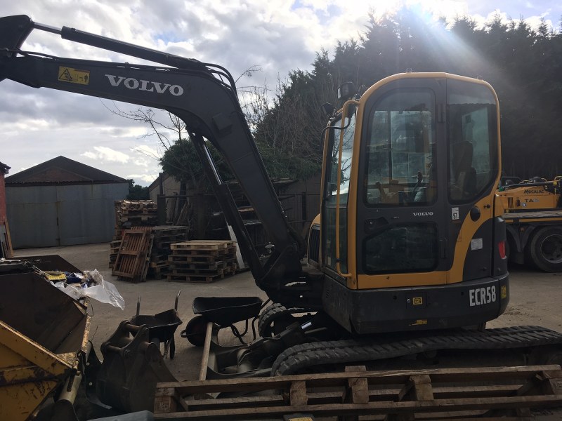 Volvo ECR58D Excavator for sale