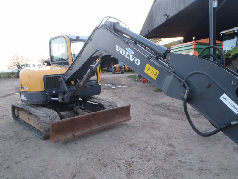 Volvo ECR88 Plus rubber tracked excavator for sale