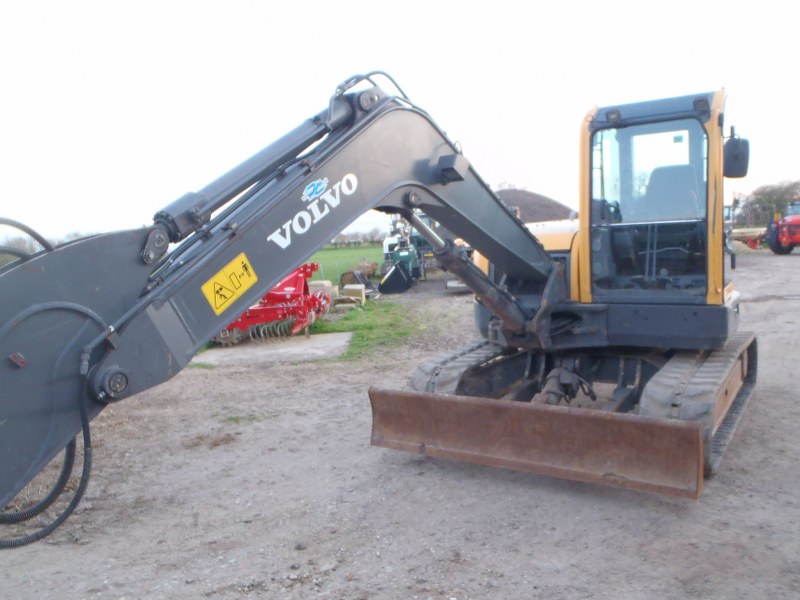 Volvo ECR88 Plus rubber tracked excavator for sale