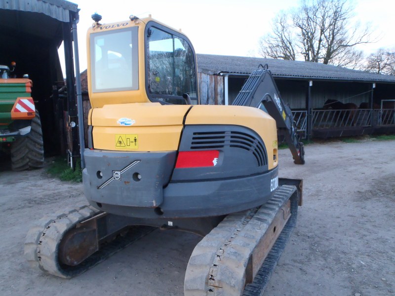 Volvo ECR88 Plus rubber tracked excavator for sale