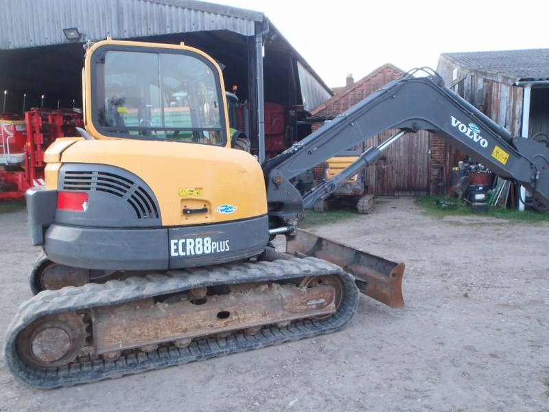 Volvo ECR88 Plus rubber tracked excavator for sale