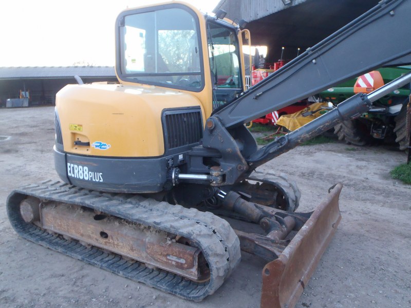 Volvo ECR88 Plus rubber tracked excavator for sale