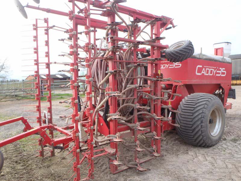 Weaving Caddy 35 trailed tine drill for sale