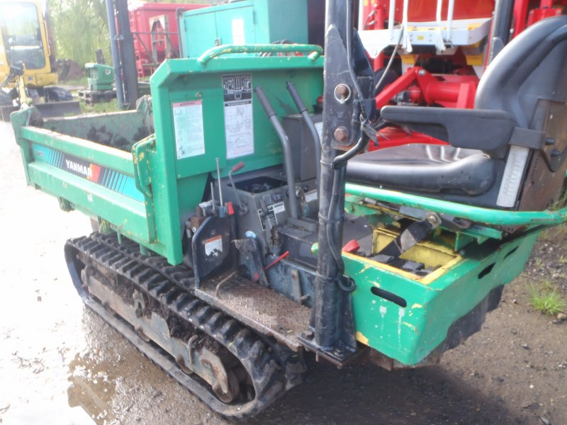 Yanmar C10R2 tracked 3 way tip dumper for sale