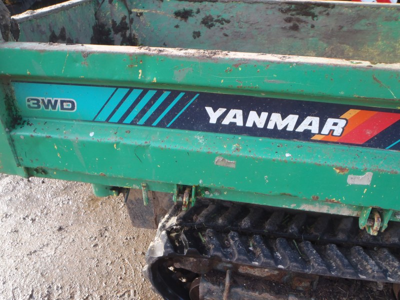 Yanmar C10R2 tracked 3 way tip dumper for sale